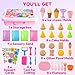 Billeeit Cake  Ice Cream Sensory Bin Sand Toy Sand Kit Sensory Toys wlid and 4 Color Moldable Sensory Play Sand 22lbs Molds Tools Set 43pcs Total for Toddlers Fun Easter Gifts for Kids 3 - Image 4