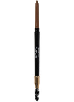 Revlon Professional 24HR Colorstay Eyebrow Pencil with Spoolie Brush Waterproof Angled Tip Applicator Unisex 210 Soft Brown 0.9 g  - Image 1
