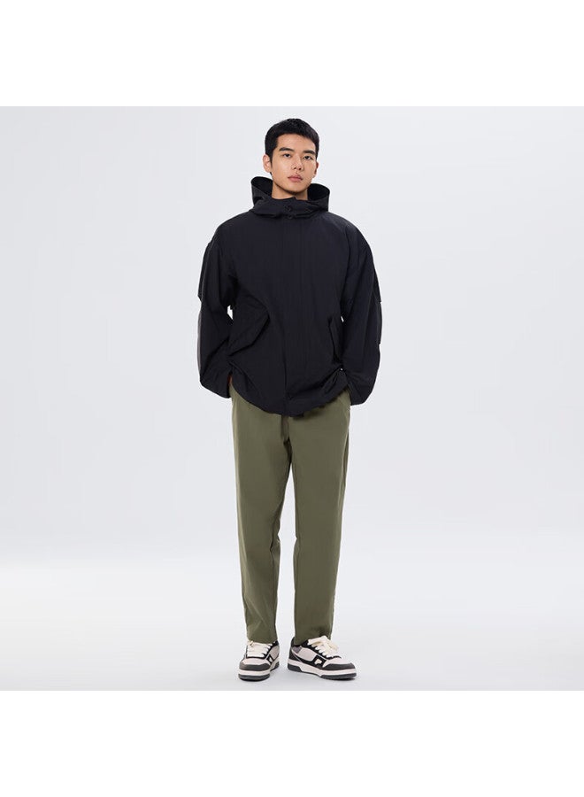 Markless Casual Pants, Wrinkle-resistant, Easy-care Men's Trousers, Anti-pilling Pants 5803 Khaki Green 36 - Image 3