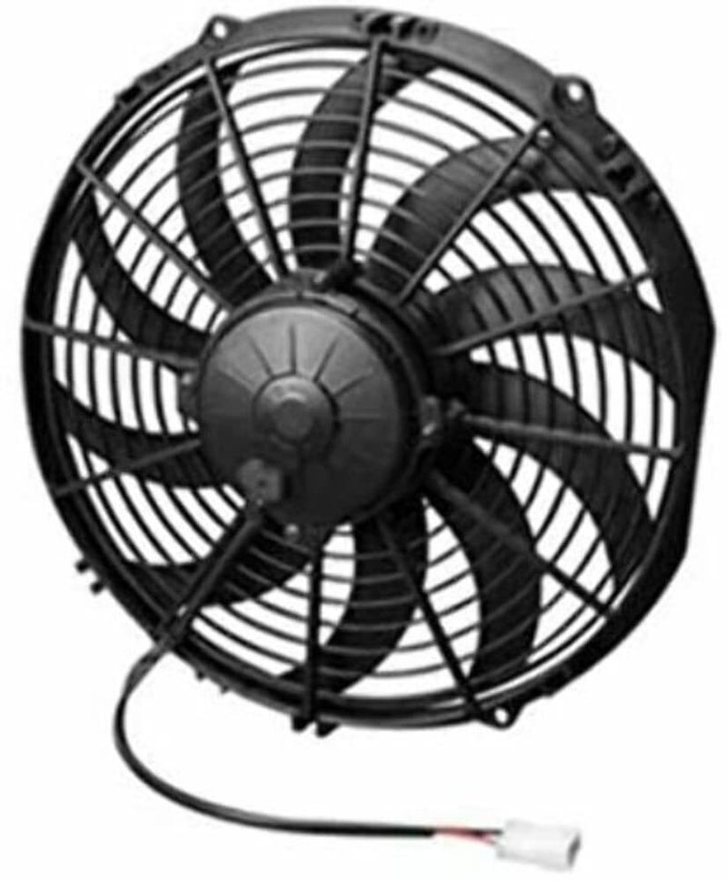 SPAL مروحة دفع سبال 30102030 (12 إنش أداء عالي؛ شفرات منحنية؛ للاستخدام مع فيوز 30 أمبير عند 13 فولت)، عبوة واحدة - Image 4