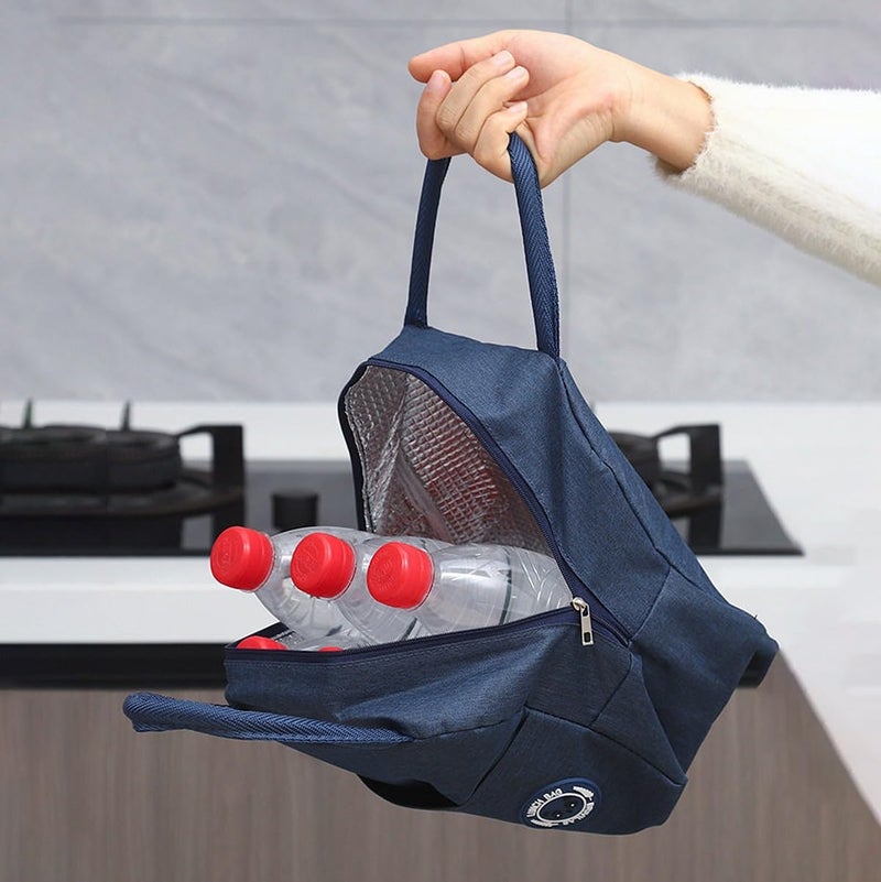wolpin Insulated Lunch Bag for School, Work, Travel Men & Women - Image 3