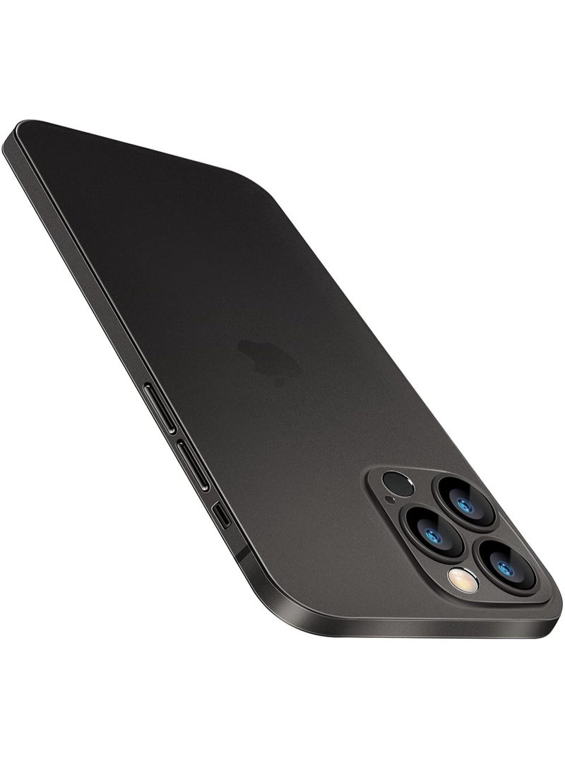 Compatible with iPhone 15 Pro Slim Case, Paper-Thin Matte Finish Skin Back Case [Anti-Fingerprints& Non-Yellowing] Ultra Protective Cover with Camera Protection - Image 1