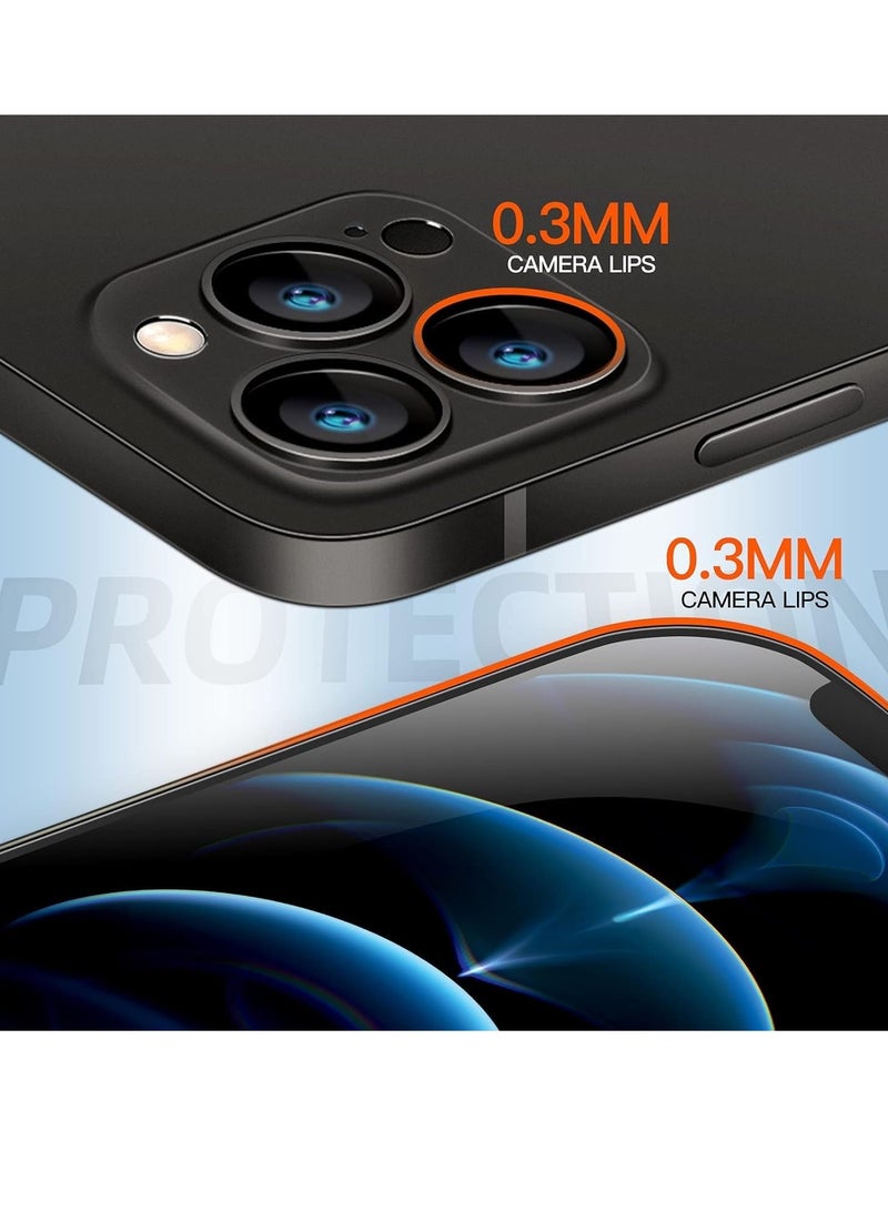 Compatible with iPhone 15 Pro Slim Case, Paper-Thin Matte Finish Skin Back Case [Anti-Fingerprints& Non-Yellowing] Ultra Protective Cover with Camera Protection - Image 3