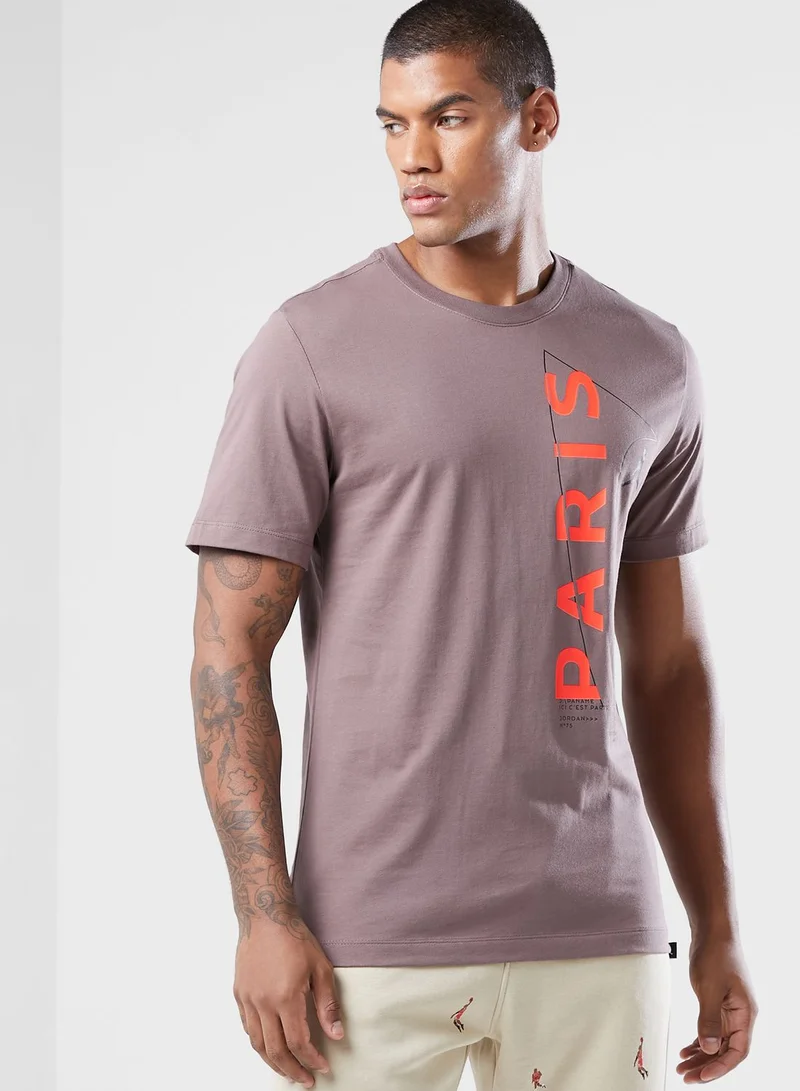 Jordan Jordan Psg Wordmark T-Shirt