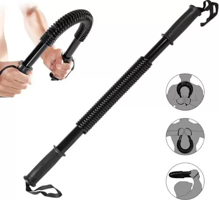 PRO365 Power Twister Bar | Triceps | Biceps | Alpha Exercises | Upper Body Exercise Equipment | Core Strengthening | - Image 2