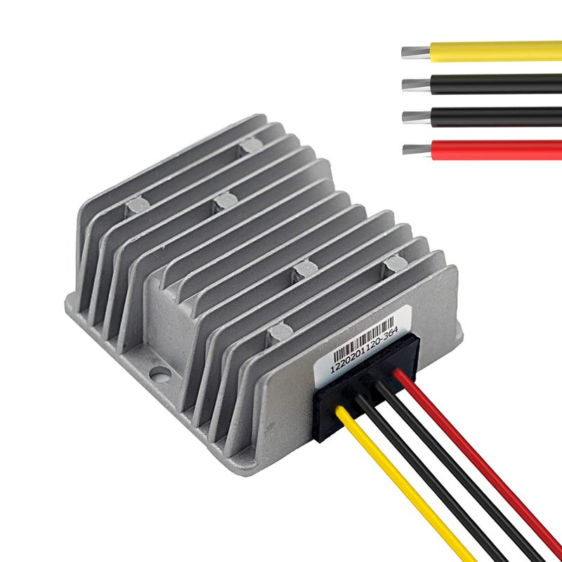 Ekylin 24v to 12v Converter, Step Down Converter 30A 360W for Heavy Duty Truck Car Power Reducer Converter for Auto Car Truck Vehicle Boat Solar System etc.(DC15-40V Inputs) - Image 1