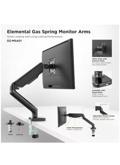 Generic Monitor Desk Mount, 360 Degree Rotating Adjustable Monitor Stand with Sturdy Hold and Stability from Vibrations While Gaming or Working, Fits 17 to 32 Inch LCD Monitors  - Image 2