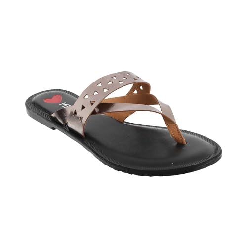 Metro Womens Synthetic Gun Metal Slip Ons (Size (7 UK (40 EU)) - Image 2