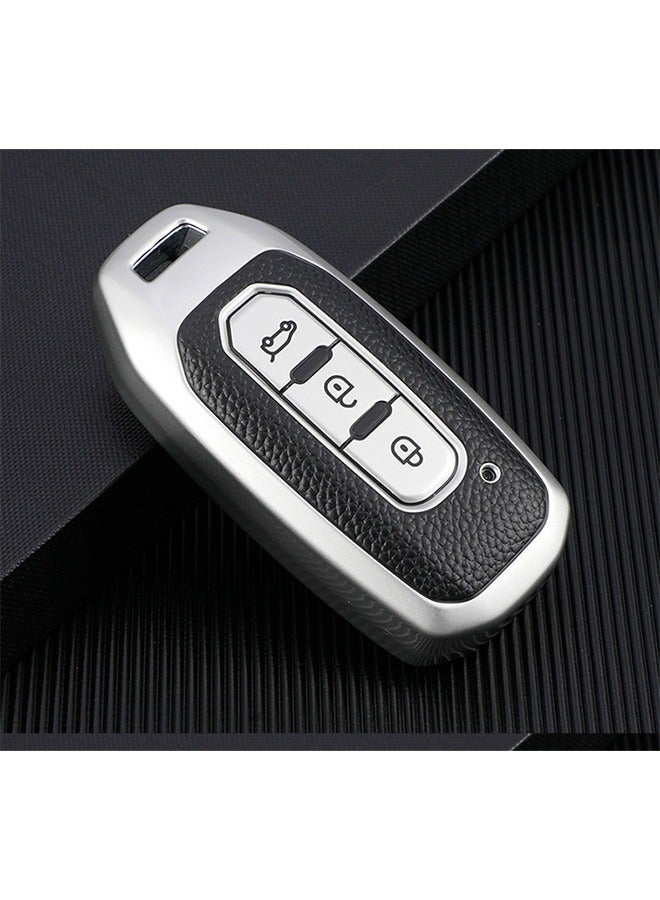 Car Key Fob Cover Case Fit for Ford Taurus Territory Kuga Key Protective Cover Keychain TPU Key Holder 3 Buttons - Image 2
