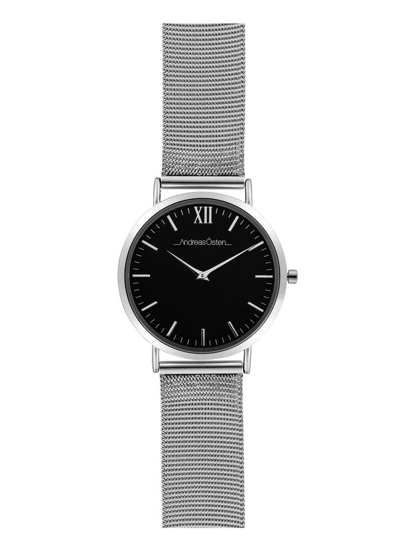 Andreas Osten Andreas Osten Ladies Analog Watch with Silver Mesh Strap , AO-132 