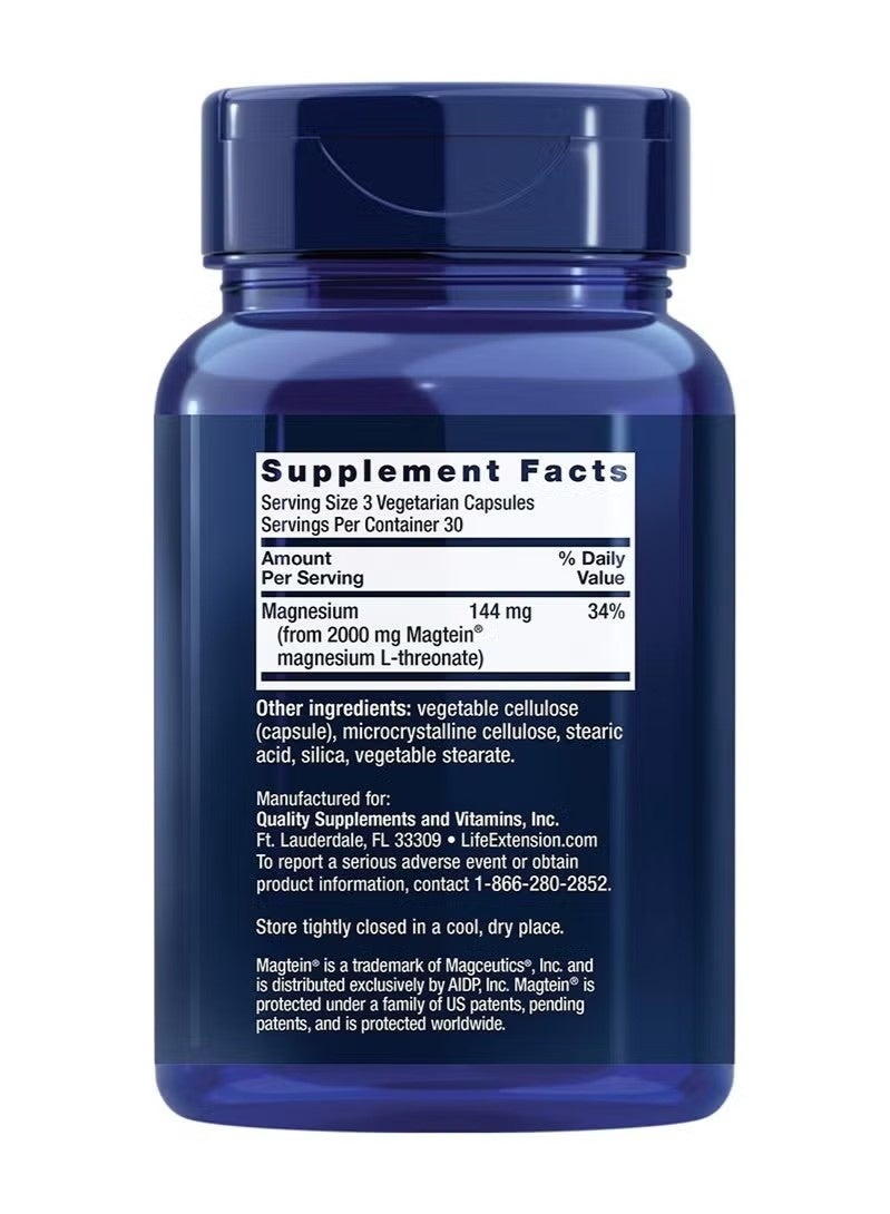 Life Extension Neuro Mag Magnesium L Threonate Dietary Supplement Supports Memory and Cognitive Function - Image 2