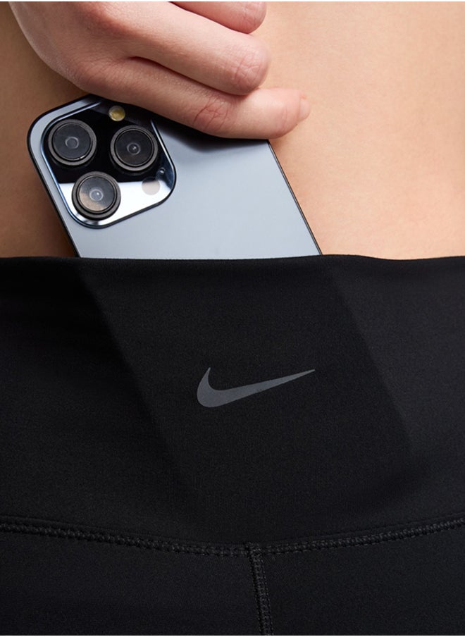 Nike - W Nk Df One Hr Crop Tight - Image 1