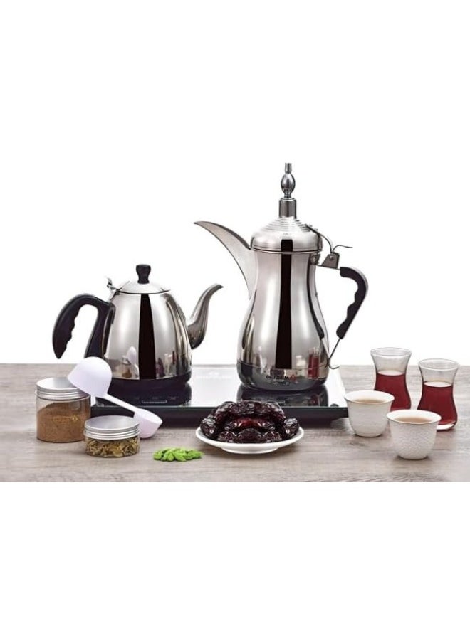 Gulf Dalla Gulf Dalla Arabic Coffee Maker Arabic Tea Maker Arabic Electric Coffee Tea Maker  - Image 2