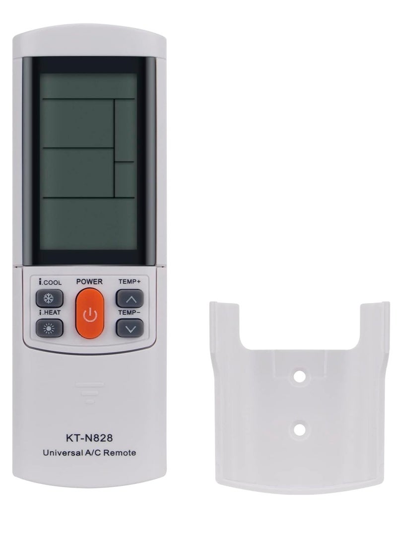 ELTRAZONE Universal AC Replacement Remote Control Compatible with Mitsubishi Carrier Sanyo Daikin Fujitsu Haier LG York Media Panasonic Sharp Samsung Kelon Hyundai Gree Daewoo Trane with battery - Image 3