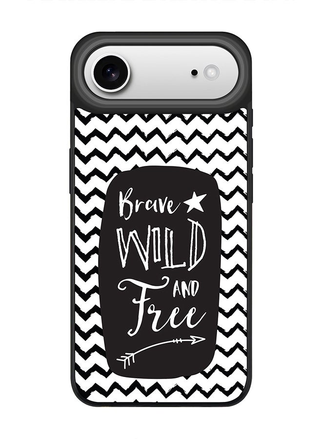 Stylizedd iPhone Air Case, [Compatible with MagSafe] Slim Magnetic cover Phone Case iPhone Air -Brave, Wild And Free - Image 1