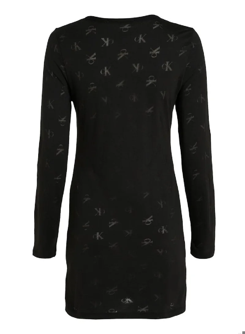 Calvin Klein Jeans Long Sleeve Mini Dress