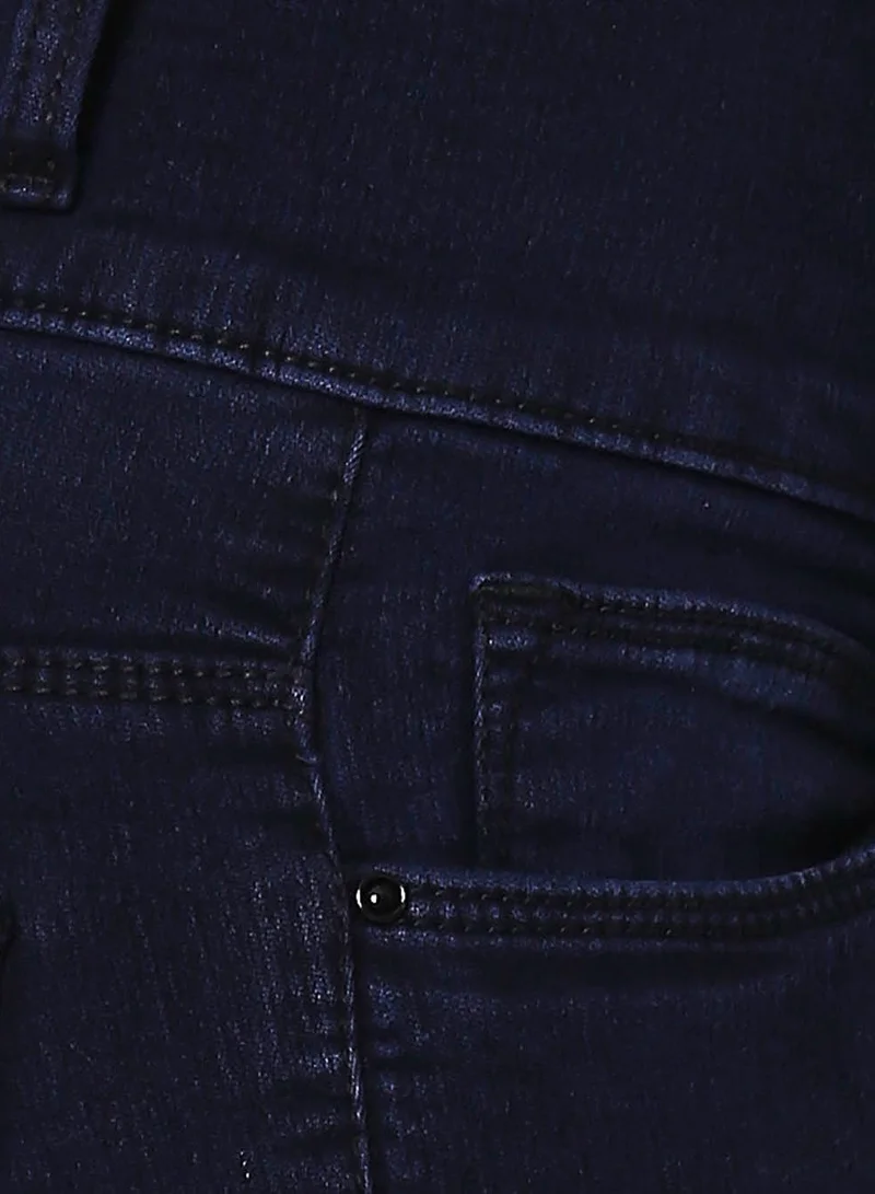 HIGH STAR Women Blue Slim Fit High-Rise Clean Look Stretchable Jeans