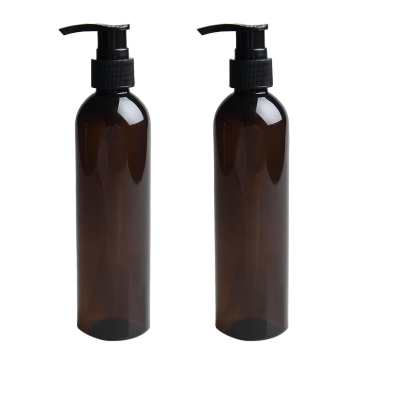 Dukrouk Body Oil Container,Body Oil Dispenser with Lotion Pump,Leak-Proof and BPA-Free Plastic,2PCS - Image 1