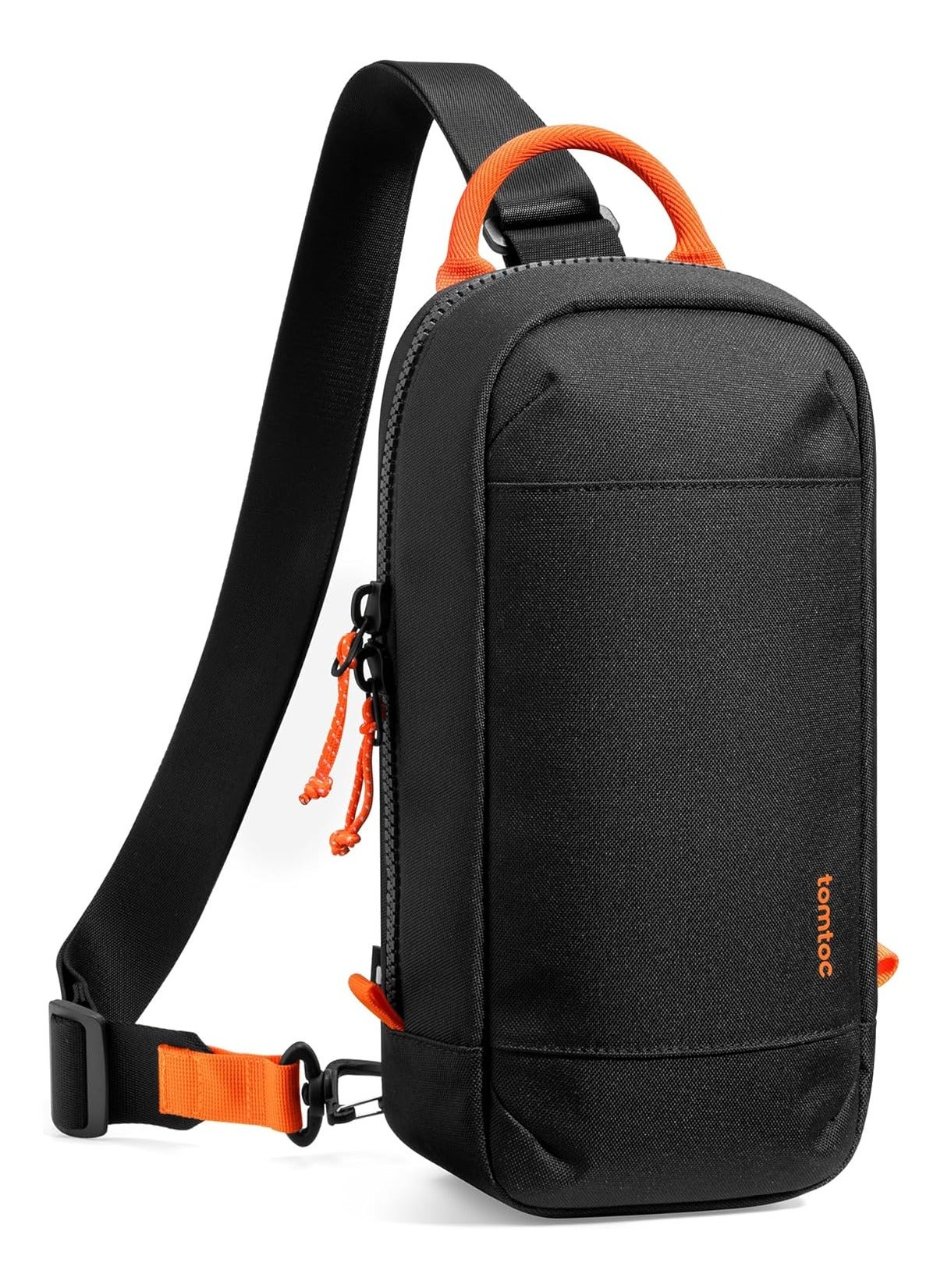 Tomtoc GameOn-G49 Sling Crossbody Bag for Nintendo Switch 2 Console – Protective Travel Gaming Chest Pouch Case with 8 Game Card Slots, Fits Charger & Accessories