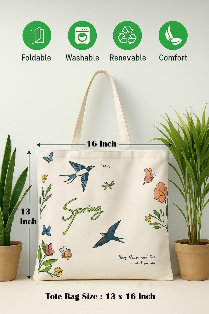 KeepCart Stylish Professional Premium Tote Bag for College, Office, Travel, Shopping, Daily Use Zipper Handbag For Women - Image 5