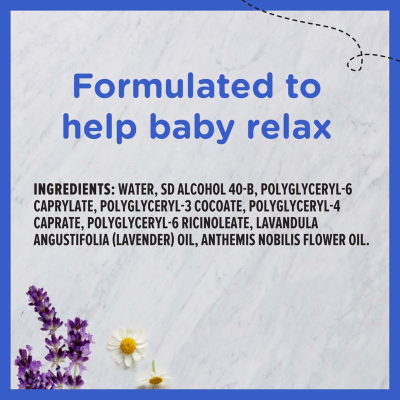 Zarbee's Baby Sleep Spray; Calming Bedtime Spray with Natural Lavender and Chamomile to Help Infant Nighttime Routine; 2oz Bottle - Image 4