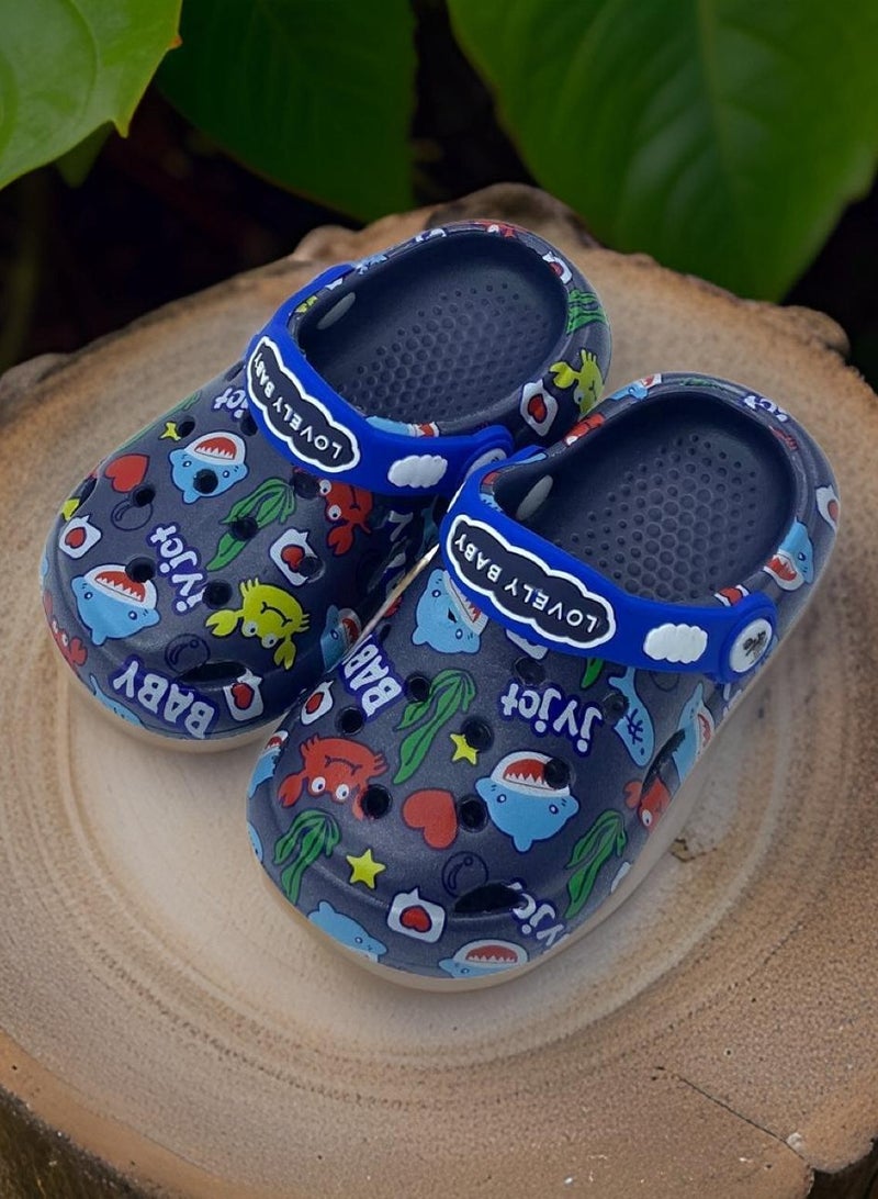 Style Kids Anti Slip Cartoon Printed Sandals And Clogs Slippers  - Image 2