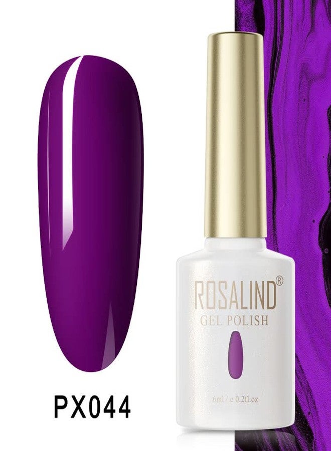 ROSALIND UV Gel Polish Soak Off 6ML from BELLE GAGA™ Pure Color Nail Gel Bright For Nail Art Design Need LED/UV Lamp to Cure (PX44) - Image 2
