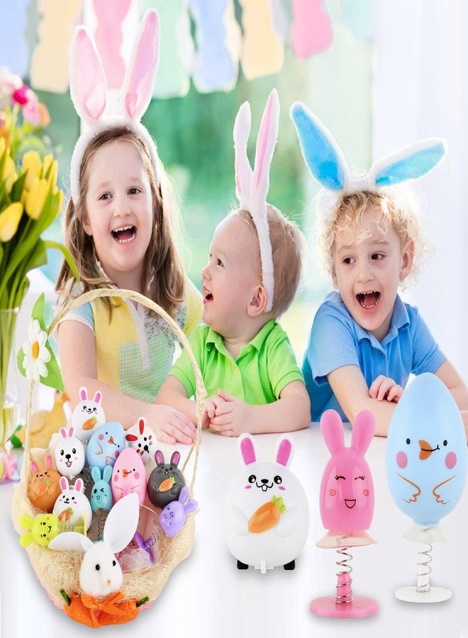ritastar Small Pull Back Toy Cars Set,12 PCS Mini Racing Vehicles for Holiday Birthday Party Favors,Goodie bag Stuffers,Classroom Prizes,Bulk Toys for Kids (Easter Bunny Rabbit Egg Basket Stuffers,Pop Up Toys) - Image 4