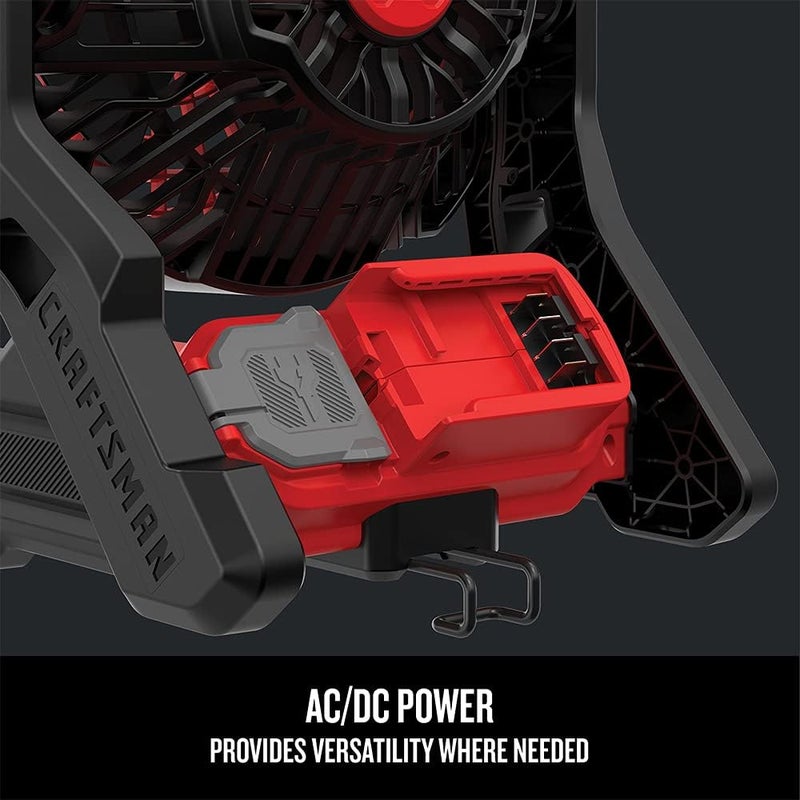 CRAFTSMAN 20V MAX Cordless Fan Tool Only CMCE001B Red - Image 4