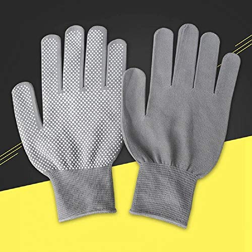 Digital Shoppy Anti Slip Hand Warmer Yoga Sport Exercise Hand Gloves for Men and Women (Grey) - Image 5