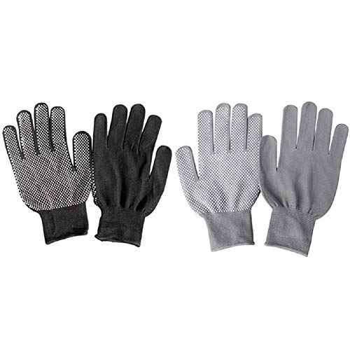 Digital Shoppy Anti Slip Hand Warmer Yoga Sport Exercise Hand Gloves for Men and Women (Grey) - Image 4