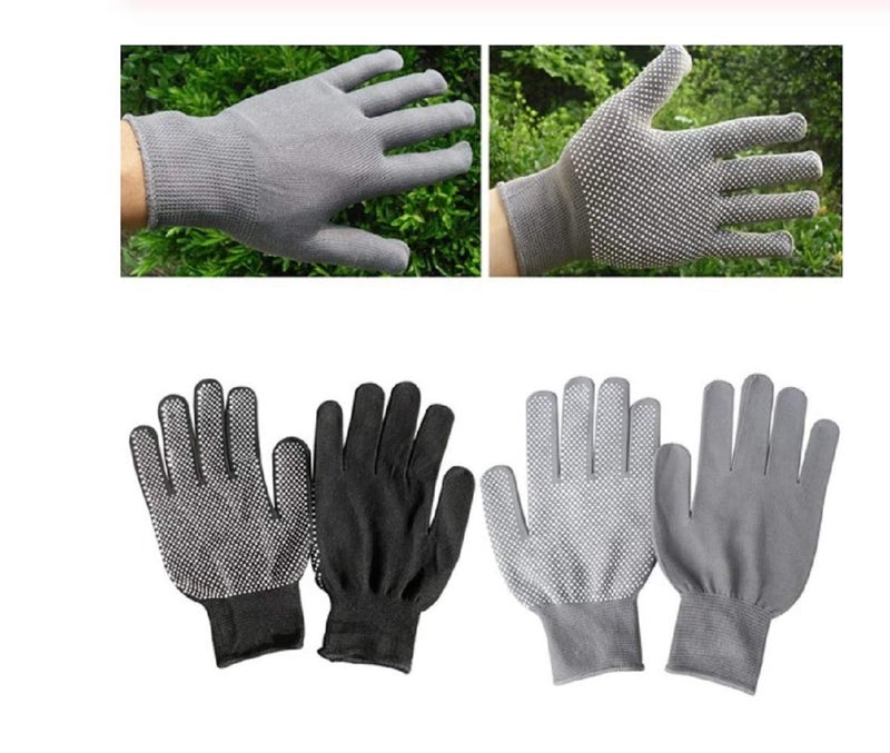 Digital Shoppy Anti Slip Hand Warmer Yoga Sport Exercise Hand Gloves for Men and Women (Grey) - Image 2
