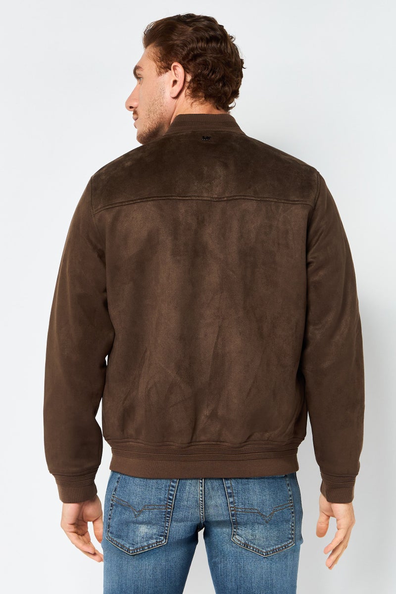 Michael Kors Men Solid Puffer Jacket, Brown - Image 4