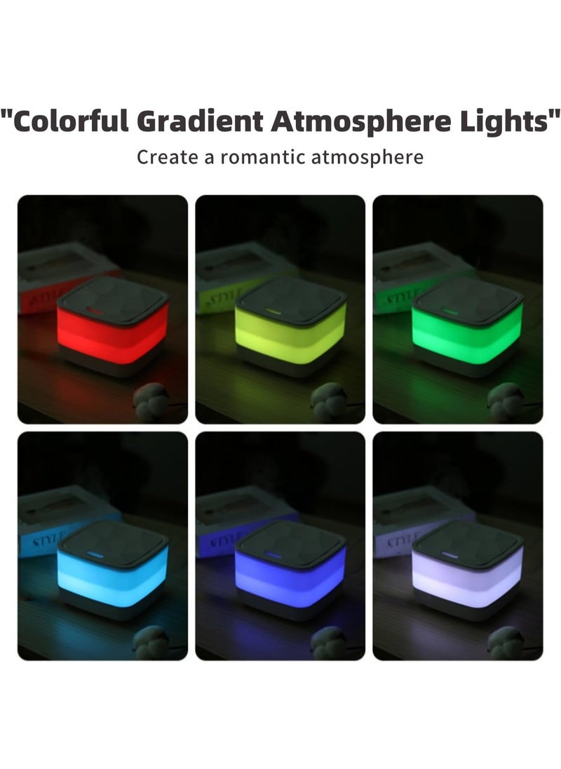 Lullaxx Essential Oil Aroma Diffuser 800ml, Upgraded Aromatherapy Diffuser with Remote Control,4 Timer and 7 Color Lights, Cool Mist Humidifier for Home Bedroom Office  - Image 3