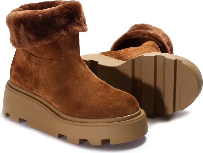 Fast Step Shearling Women's Classic Boots 009KZA0634-4