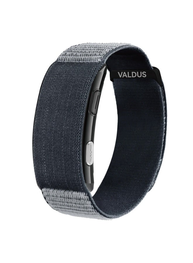 VALDUS VITRO Smart Health Tracking Bracelet with ECG, Non-Invasive Glucose Trend Monitoring Sleep Analysis, Activity Tracking & Long Battery Life Compatible With Android and iOS Designed for Ladies and Gents Black - Image 1