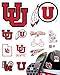 PartyKandy Utah Utes Stickers for Gift Car Water Bottle Laptop and Phone for UofU Football Fans and University Graduates Utah Utes - Image 2