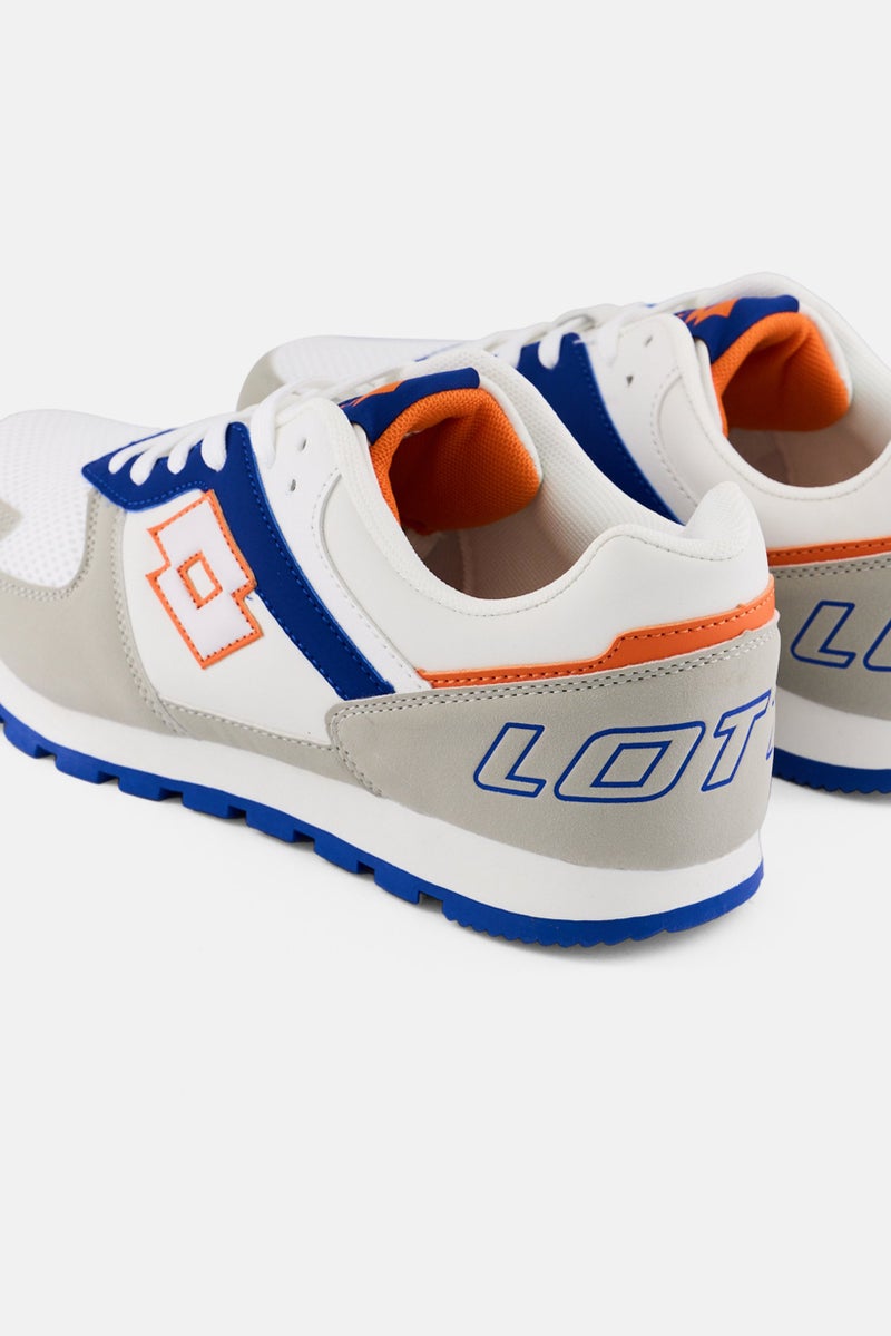 LOTTO Men Runner Plus Lace Up Sports Shoes, Multicolor  - Image 2