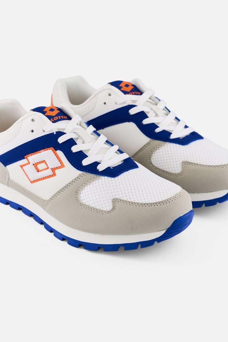 LOTTO Men Runner Plus Lace Up Sports Shoes, Multicolor  - Image 3