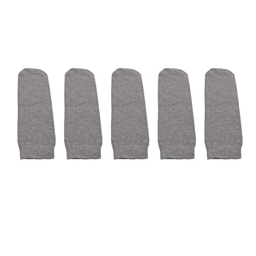 TMISHION 5pcs Soft Elastic Thickened Cotton Breathable Protective Stump Socks for Below Knee Amputees - Image 1