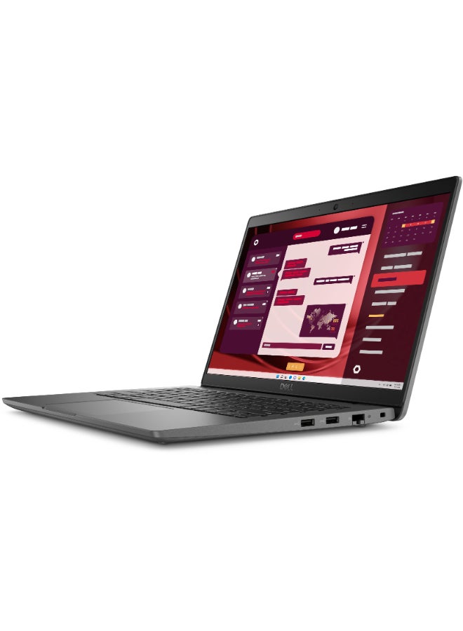 DELL Latitude 3450 Laptop With 14-Inch Display, Core i5-1335U Processor/8GB RAM/512GB SSD/Intel Iris Graphics/DOS(Without Windows) English/Arabic Black - Image 3