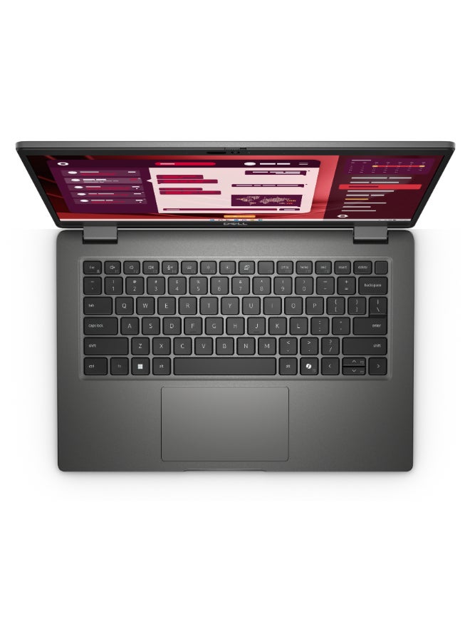 DELL Latitude 3450 Laptop With 14-Inch Display, Core i5-1335U Processor/8GB RAM/512GB SSD/Intel Iris Graphics/DOS(Without Windows) English/Arabic Black - Image 4