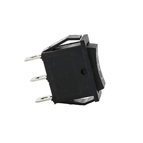 Electronicspices Electronic Spices 5PCS 15A 250V 30A 220V Large Rectangle Black Rocker Switch 3 Position DC 12V ON-OFF Power Switch - Image 5