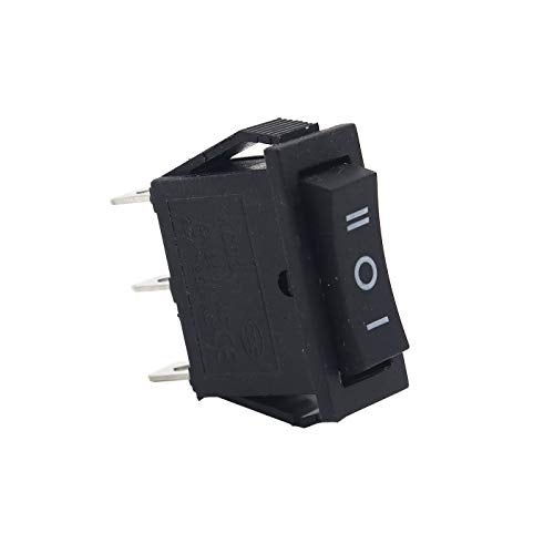 Electronicspices Electronic Spices 5PCS 15A 250V 30A 220V Large Rectangle Black Rocker Switch 3 Position DC 12V ON-OFF Power Switch - Image 4
