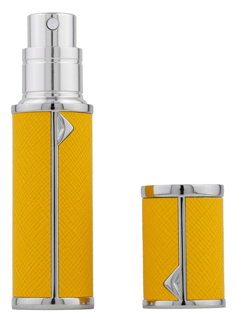 Perfume Atomizer Bottle Portable Mini Refillable Atomizer Travel Size Spray Bottles Accessories 5ml/0.2oz F906-1 (yellow) - Image 2