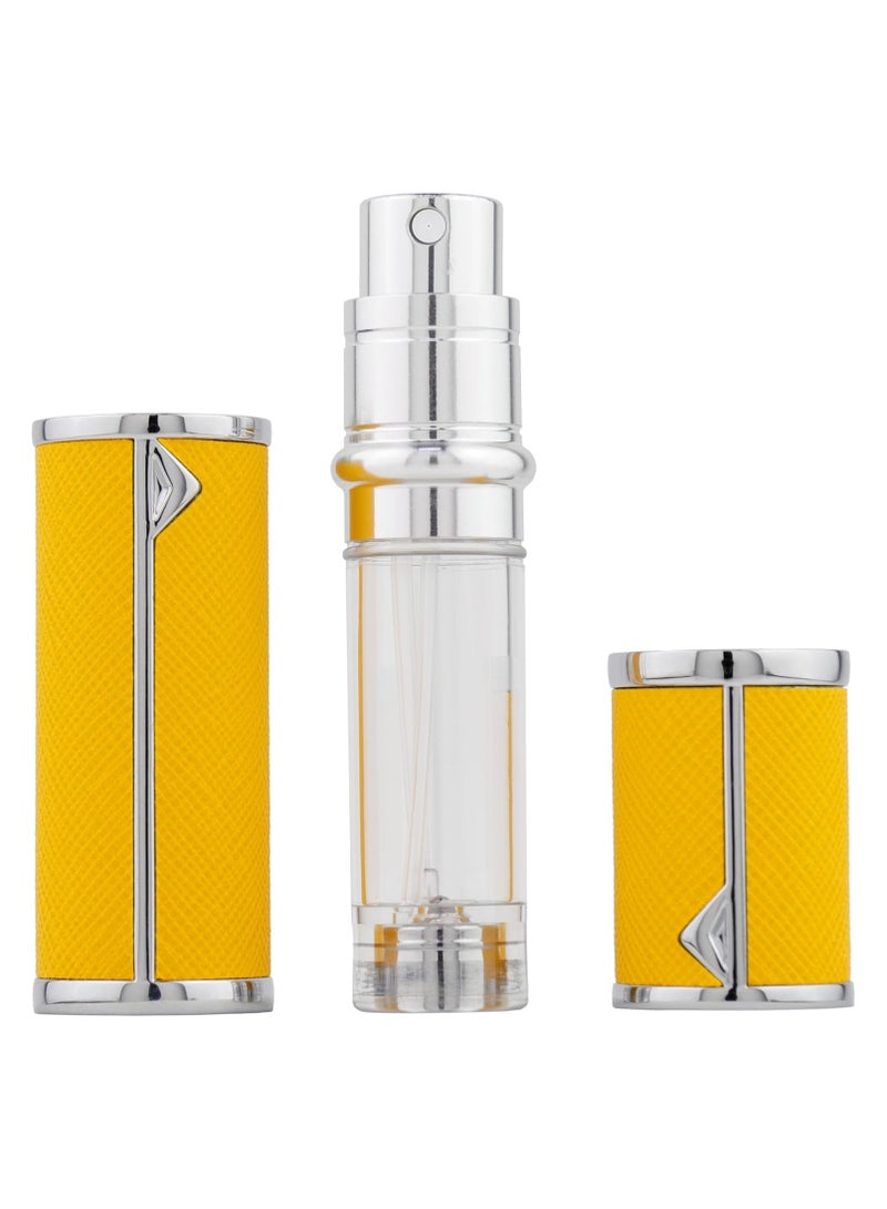 Perfume Atomizer Bottle Portable Mini Refillable Atomizer Travel Size Spray Bottles Accessories 5ml/0.2oz F906-1 (yellow) - Image 3