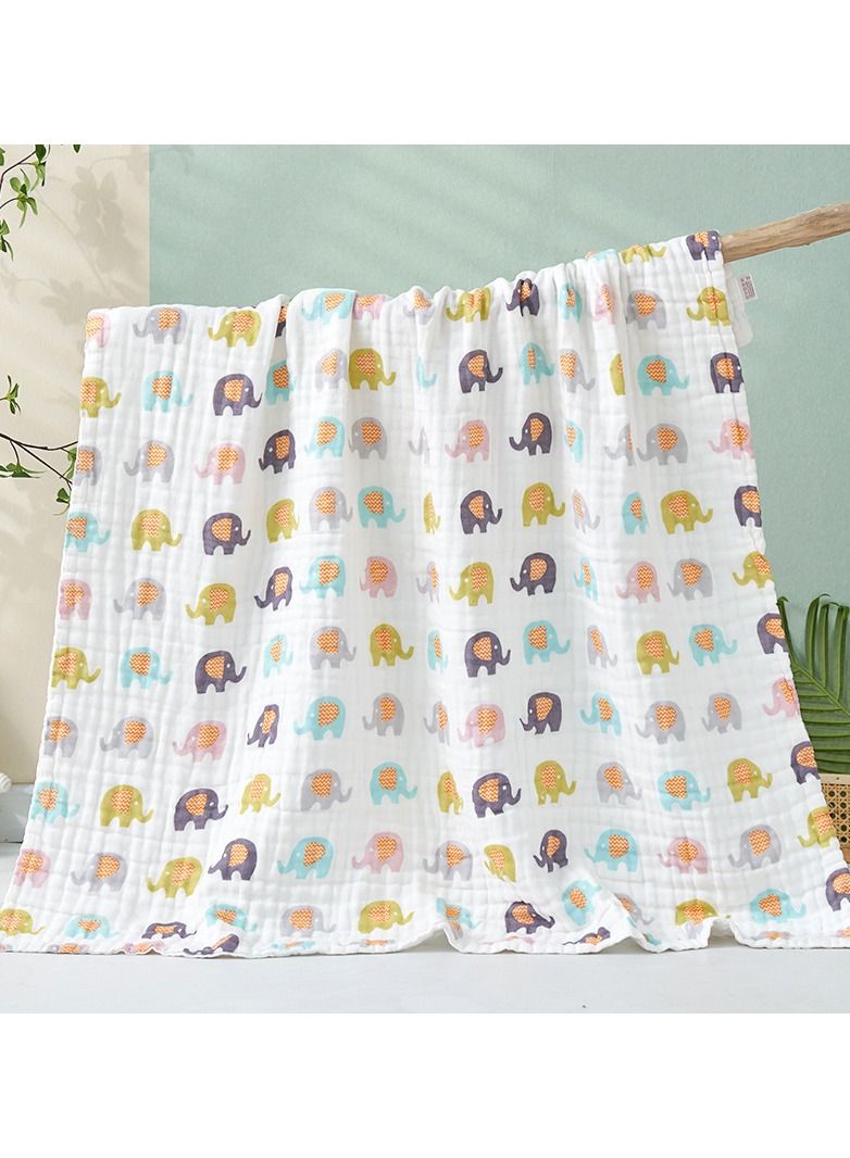Loquat Pure Cotton Cartoon Printed Bath Towels