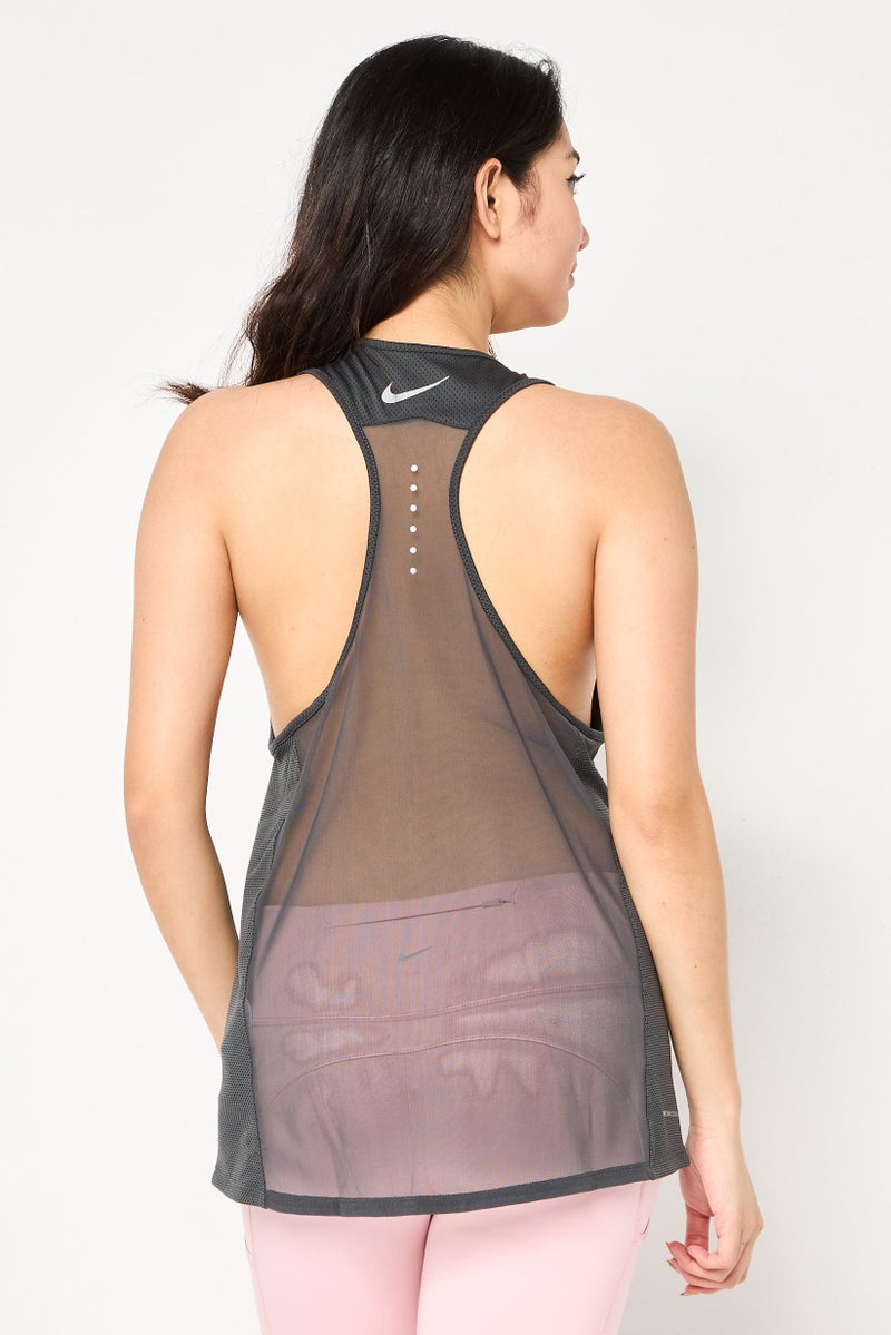 Nike Women Sportswear Fit Sleeveless Tank Top, Dark Grey - Image 4