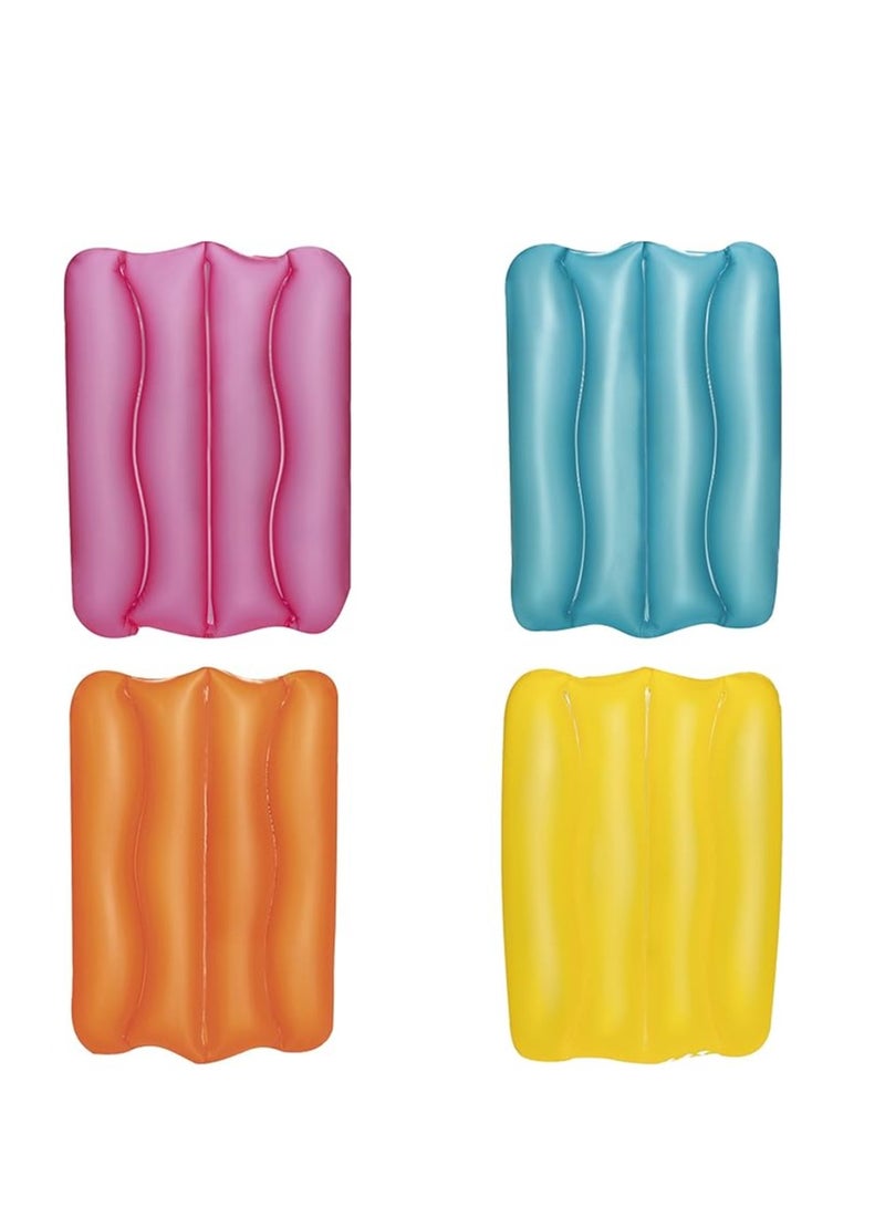 Bestway Wave Inflatable Travel Pillow – Ergonomic Air Cushion for Camping, Beach, Pool, and Home Use – Compact, Lightweight, and Comfortable Neck Support Pillow - Image 1