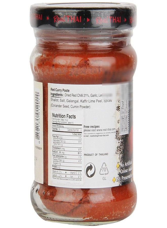 Real Thai Red Curry Paste, 227g - Image 2